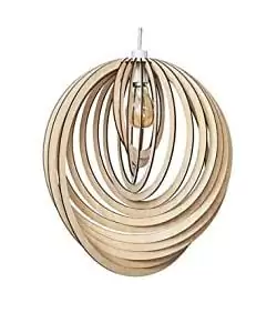 Wooden Pendant Hanging Light