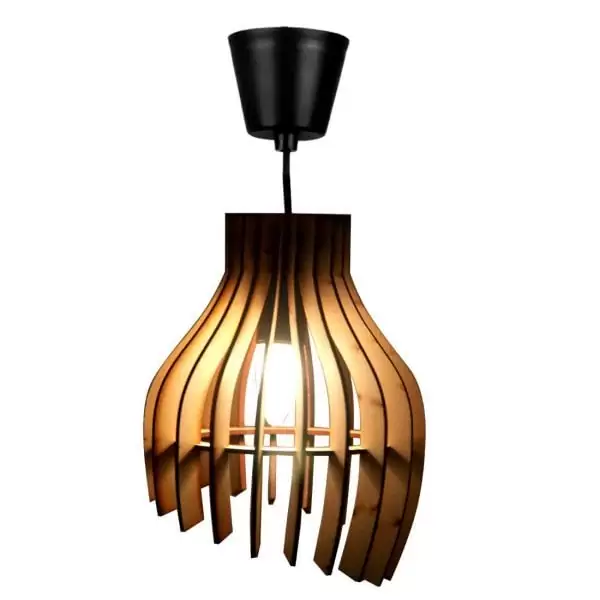 Artiglio Wooden Pendant Hanging Light