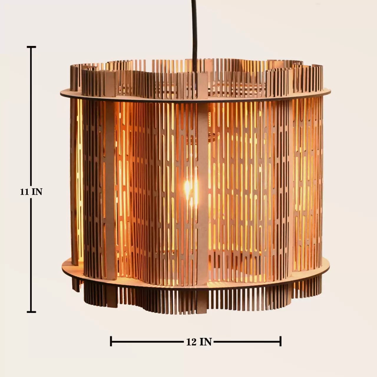 7 maze lantern pendant light