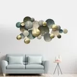 metallic wall art