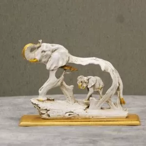 Elephant in elephant showpiece