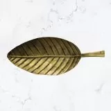 Metal leaf tray